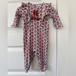 Lila and Hayes Christmas Footie ‘Eloise’
